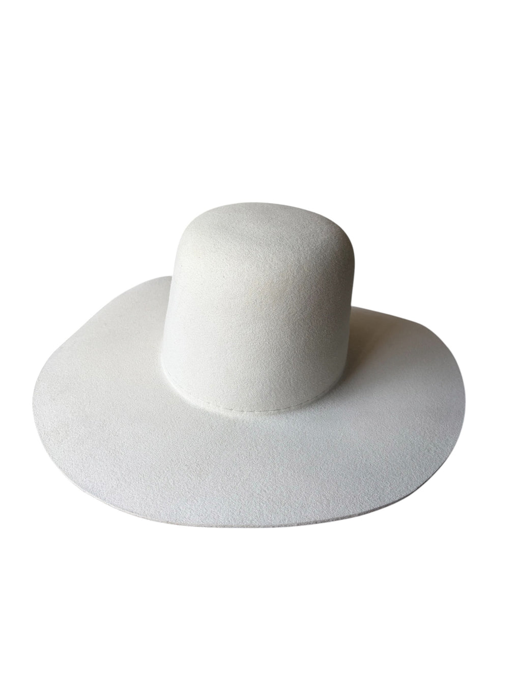 Hat Bodies with sweatband - 100% second quality fur felt - 220 gms - off white
