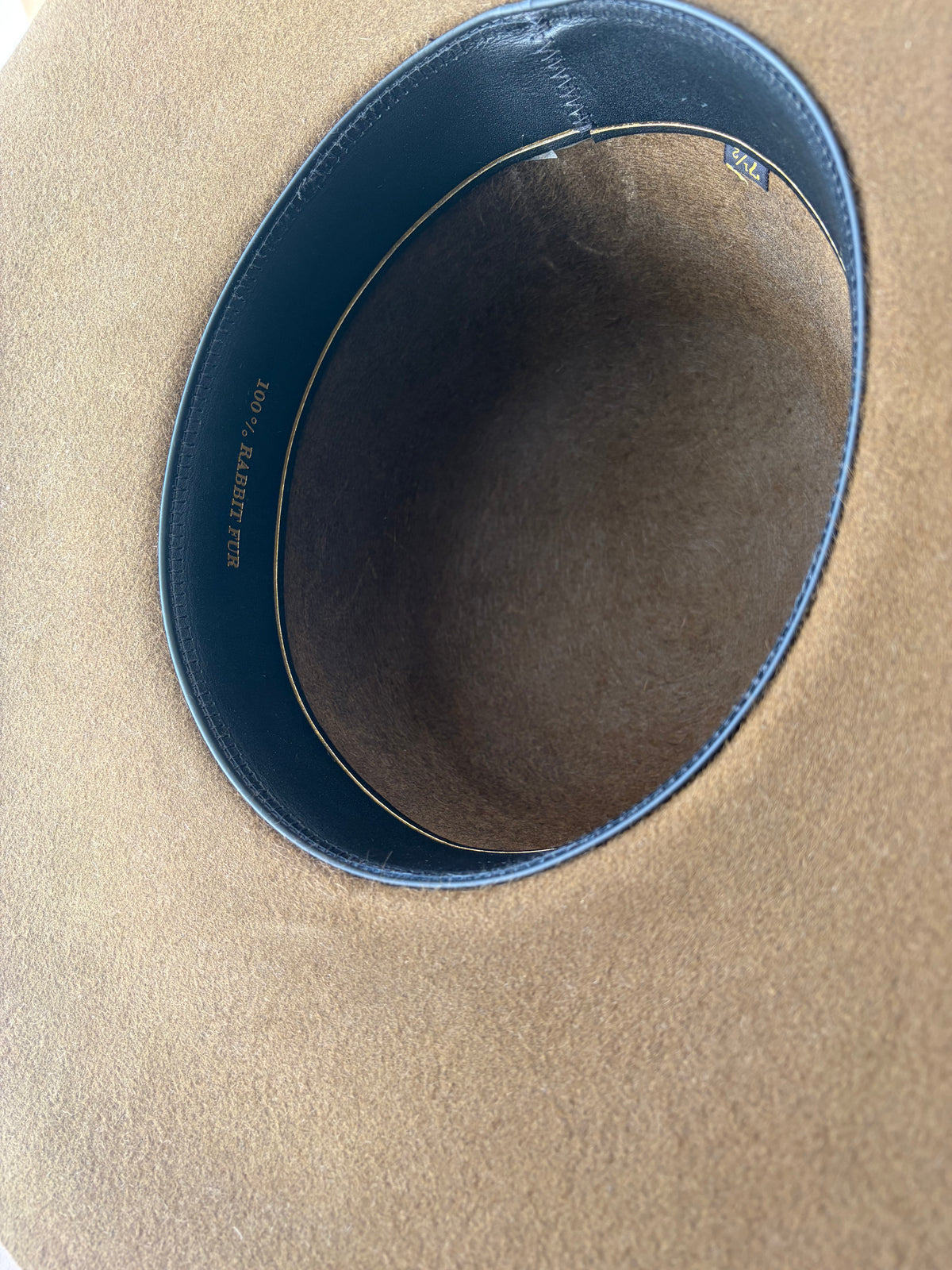 Hat Bodies with sweatband - 100% quality fur felt - 220 gms - Dark Olive green