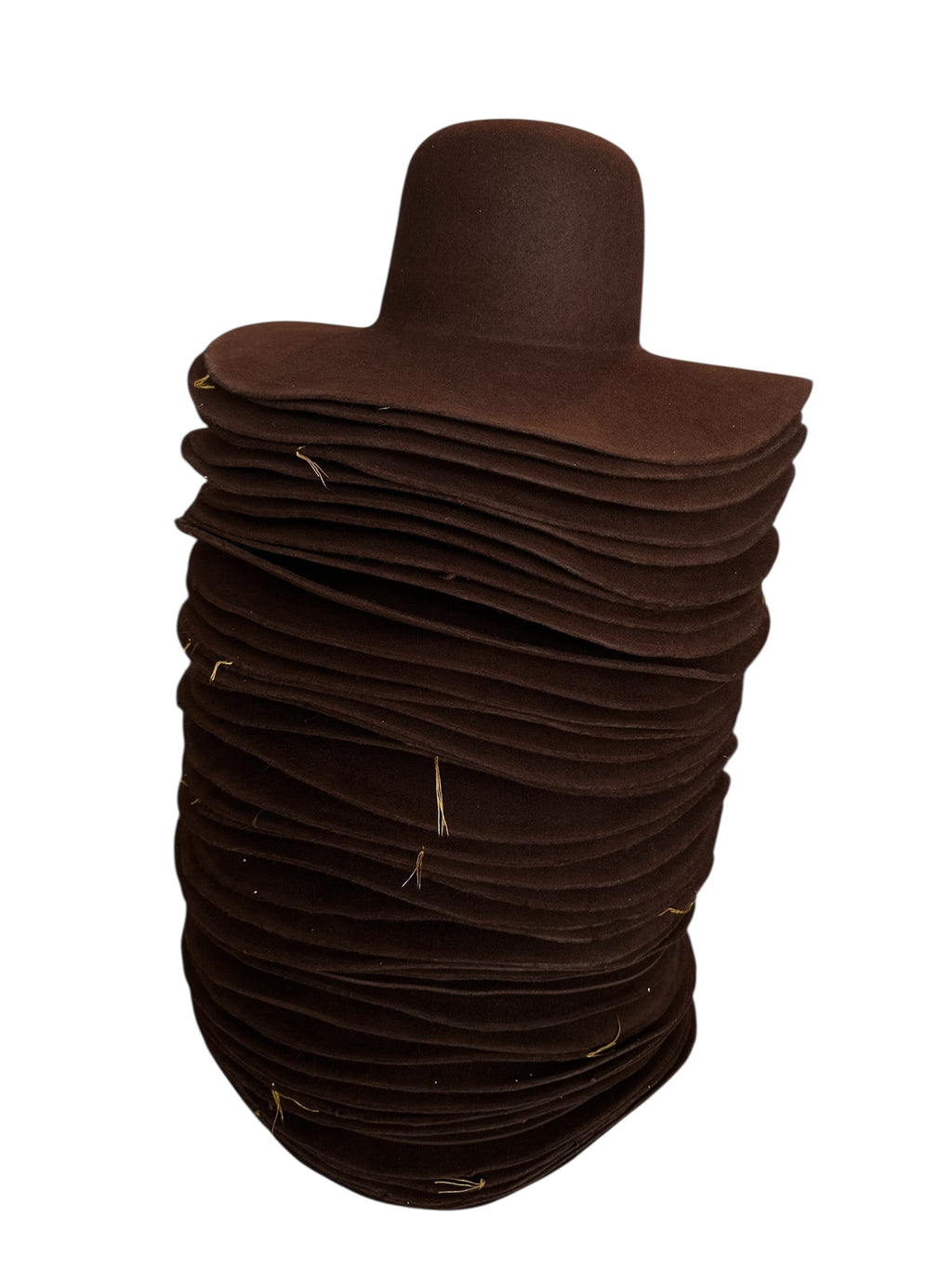 Hat Bodies 100% fur 220 gms - Chocolate Brown
