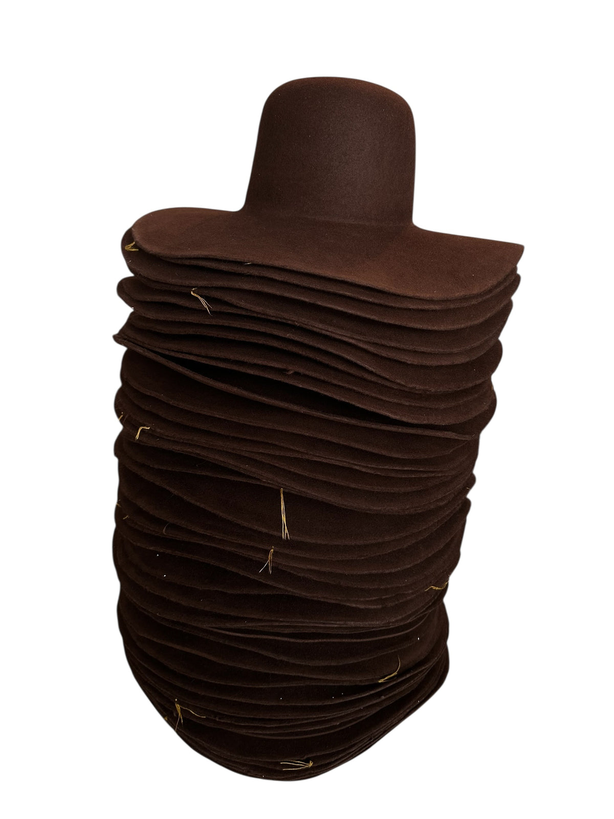 Hat Bodies 100% fur 220 gms - Chocolate Brown