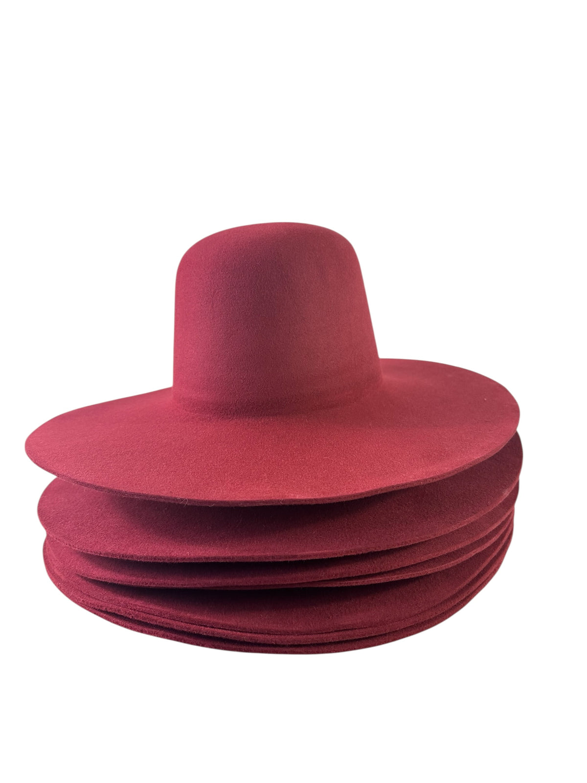 Hat Bodies 100% fur 220 gms - Rosewood - Preblocked