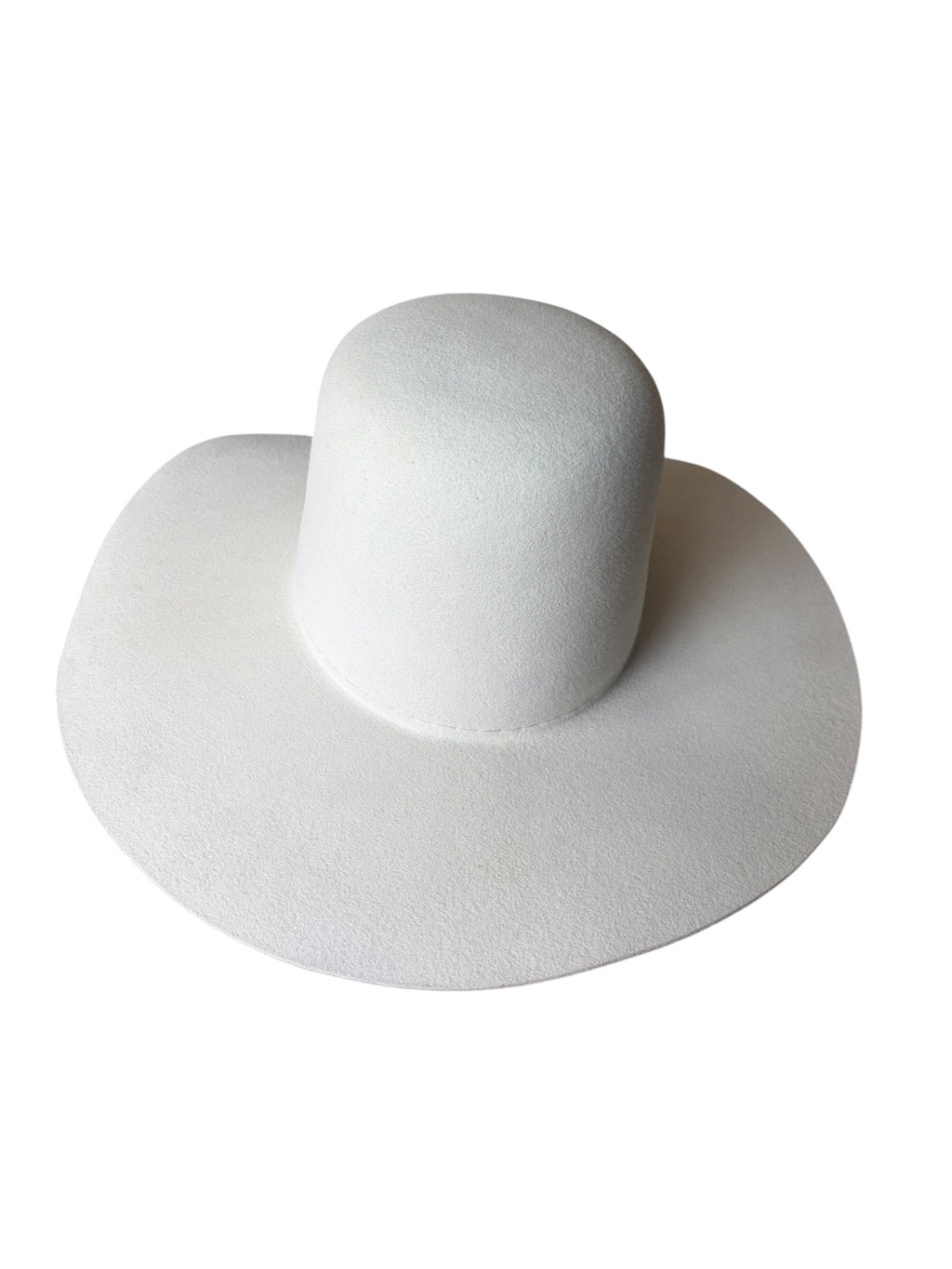 Hat Bodies with sweatband - 100% second quality fur felt - 220 gms - off white