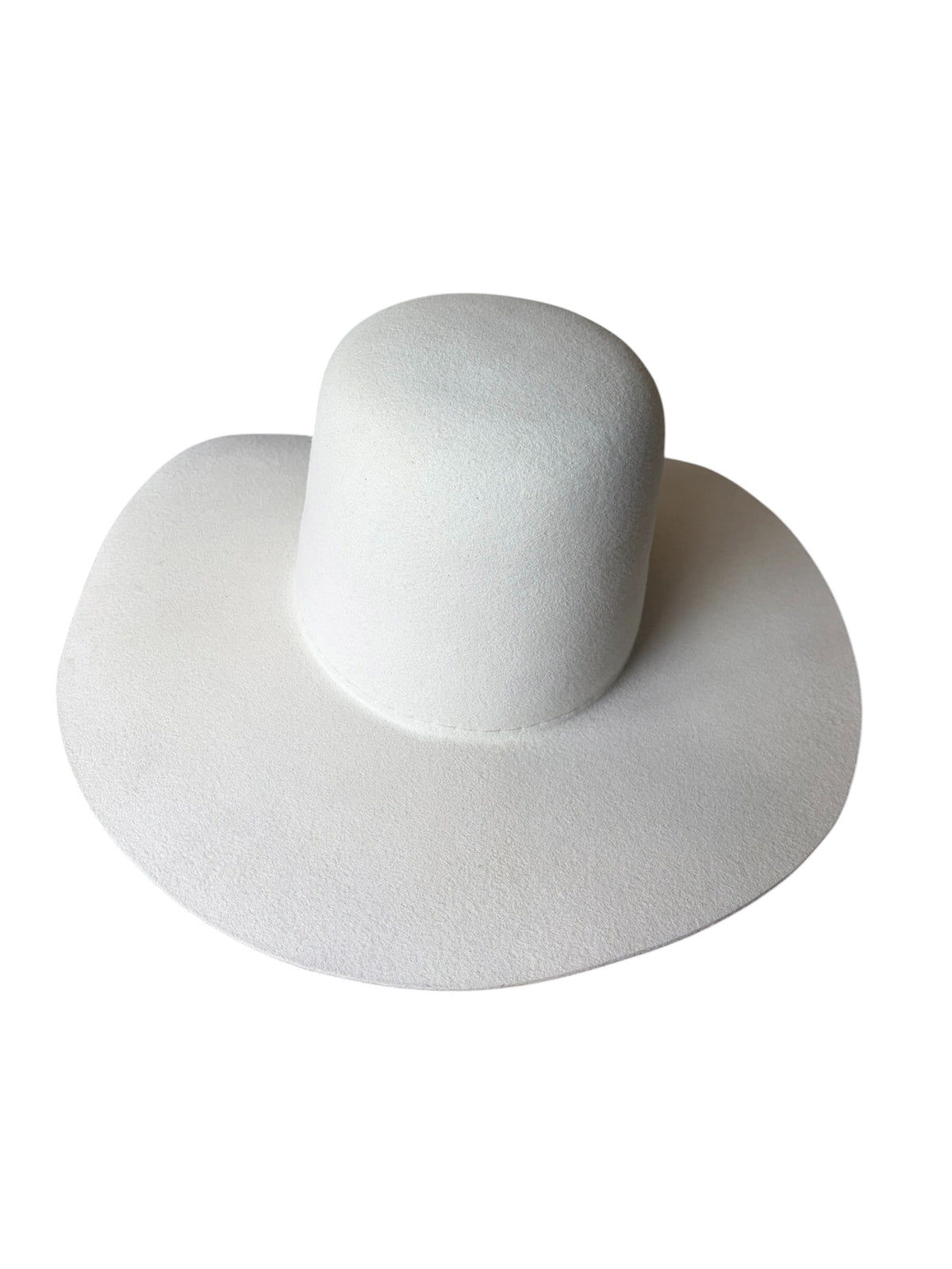 Hat Bodies with sweatband - 100% second quality fur felt - 220 gms - off white