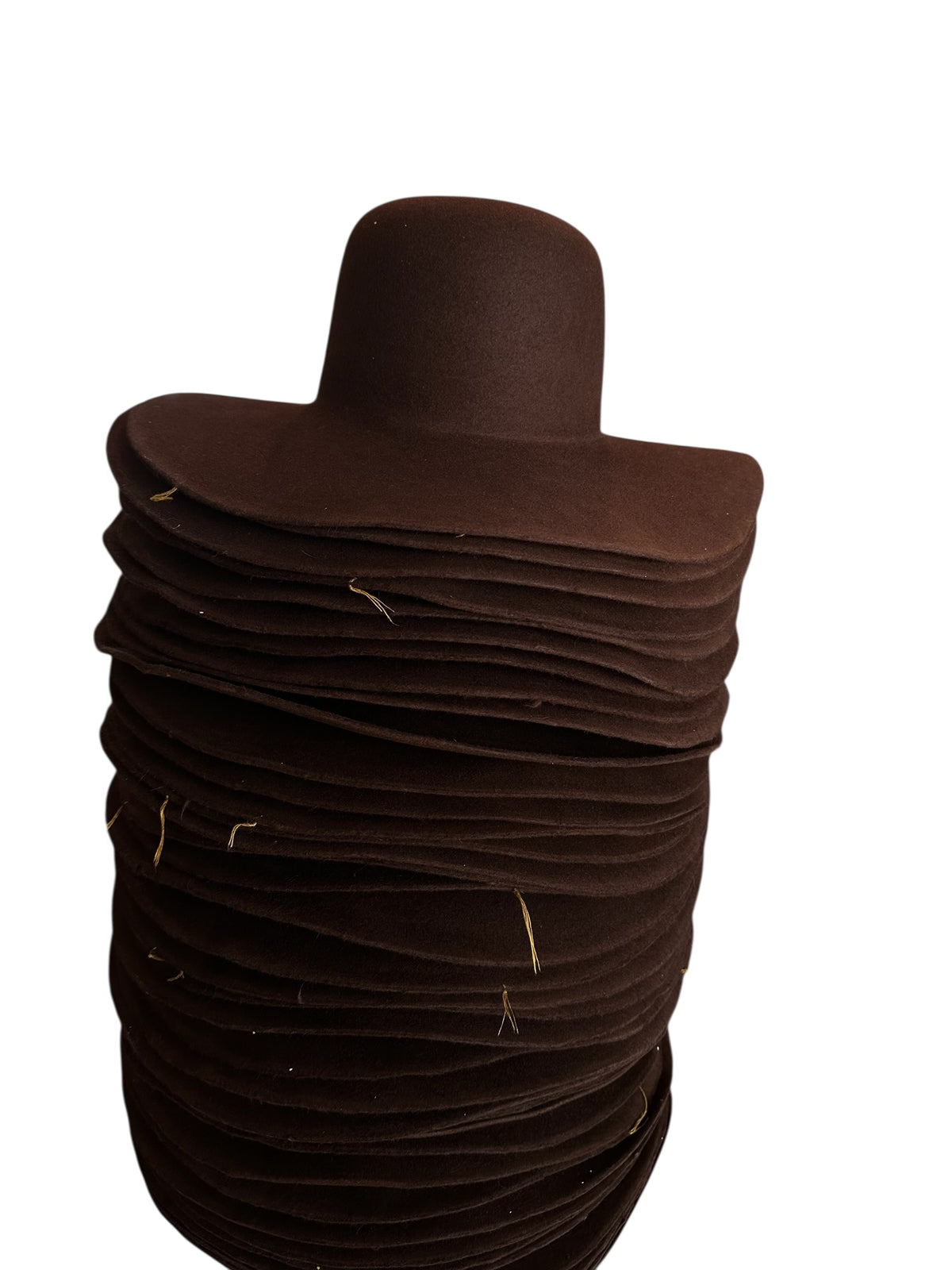 Hat Bodies 100% fur 220 gms - Chocolate Brown