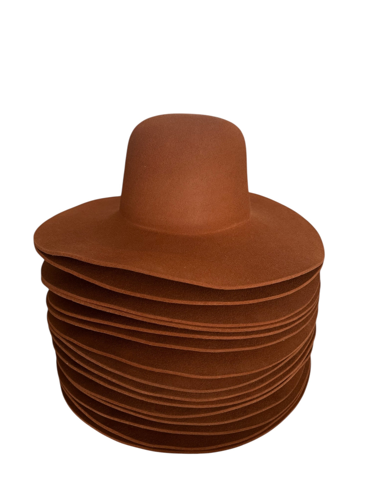 Hat Bodies 100% fur 220 gms - Whisky - Preblocked