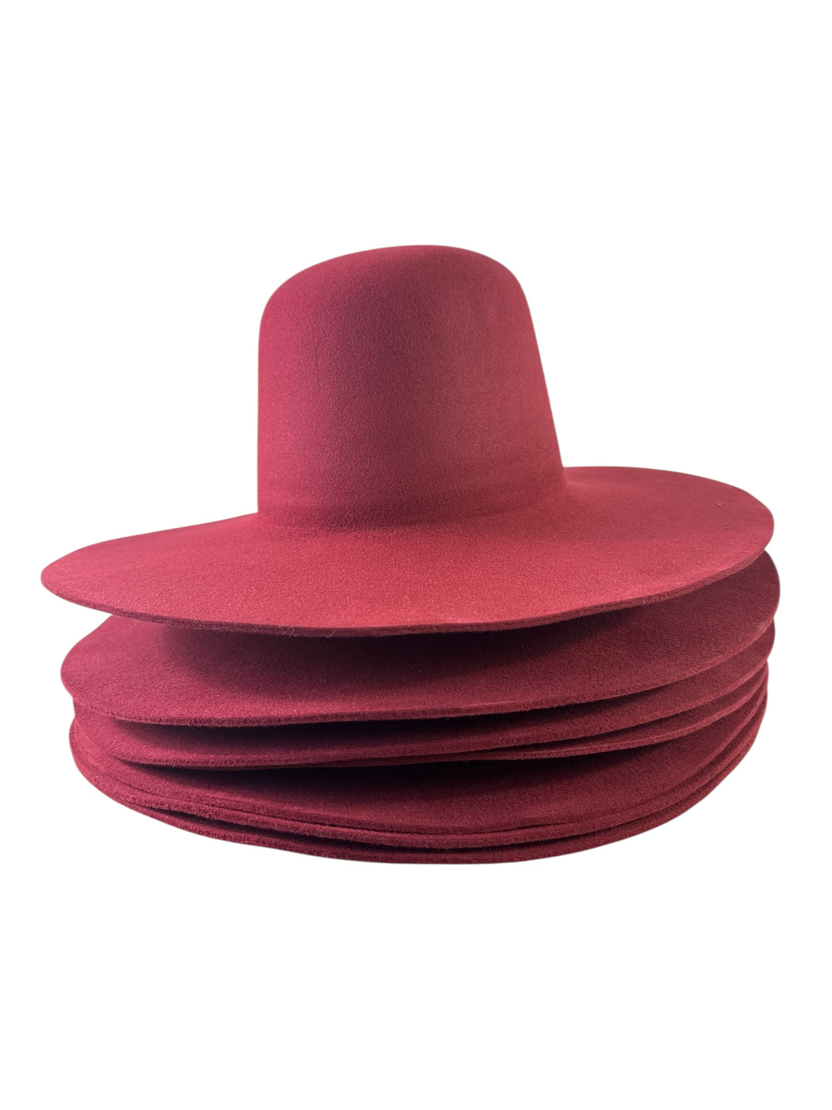 Hat Bodies 100% fur 220 gms - Rosewood - Preblocked