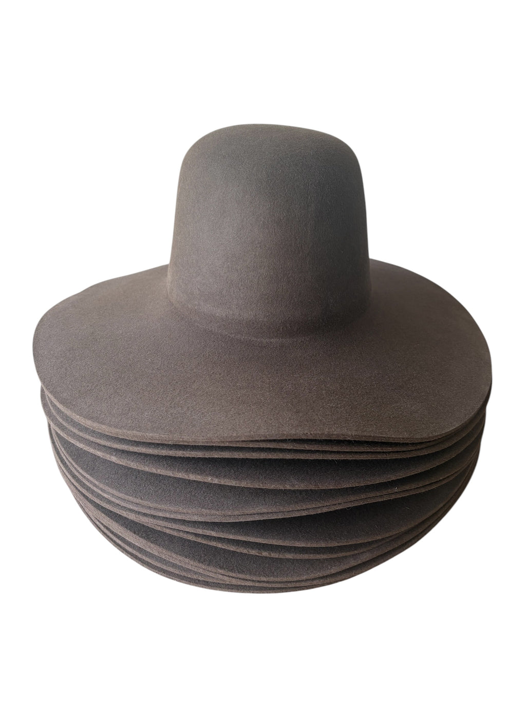 Hat Bodies 100% fur 220 gms - Light Brown - Preblocked