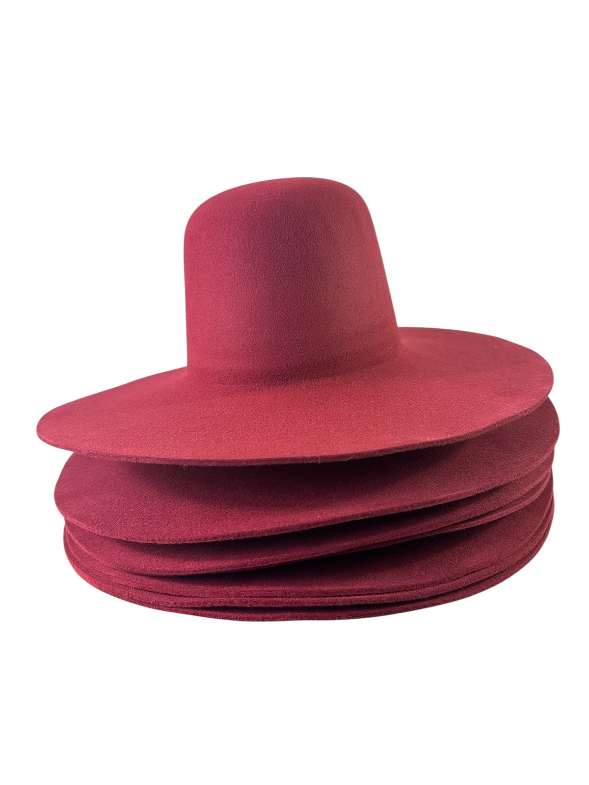 Hat Bodies 100% fur 220 gms - Rosewood - Preblocked