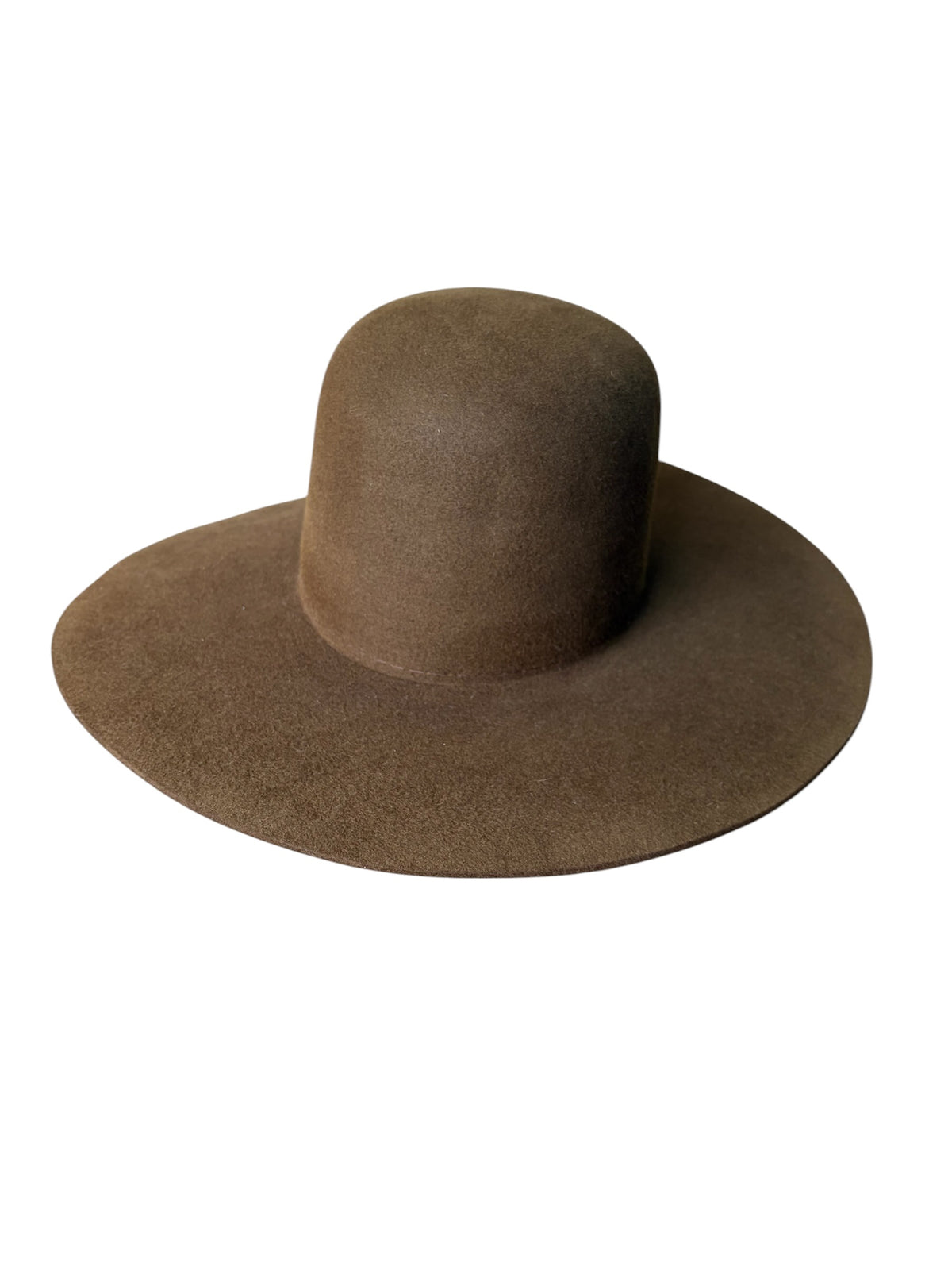 Hat Bodies with sweatband - 100% quality fur felt - 220 gms - Dark Olive green