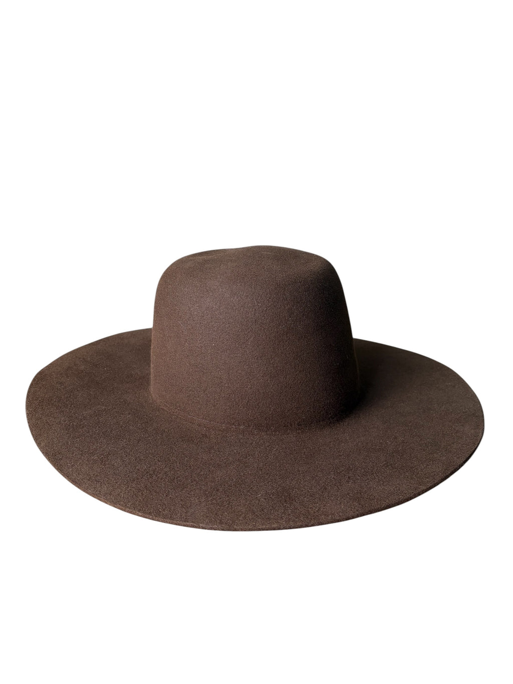 Hat Bodies with sweatband - 100% quality fur felt - 220 gms - Brown