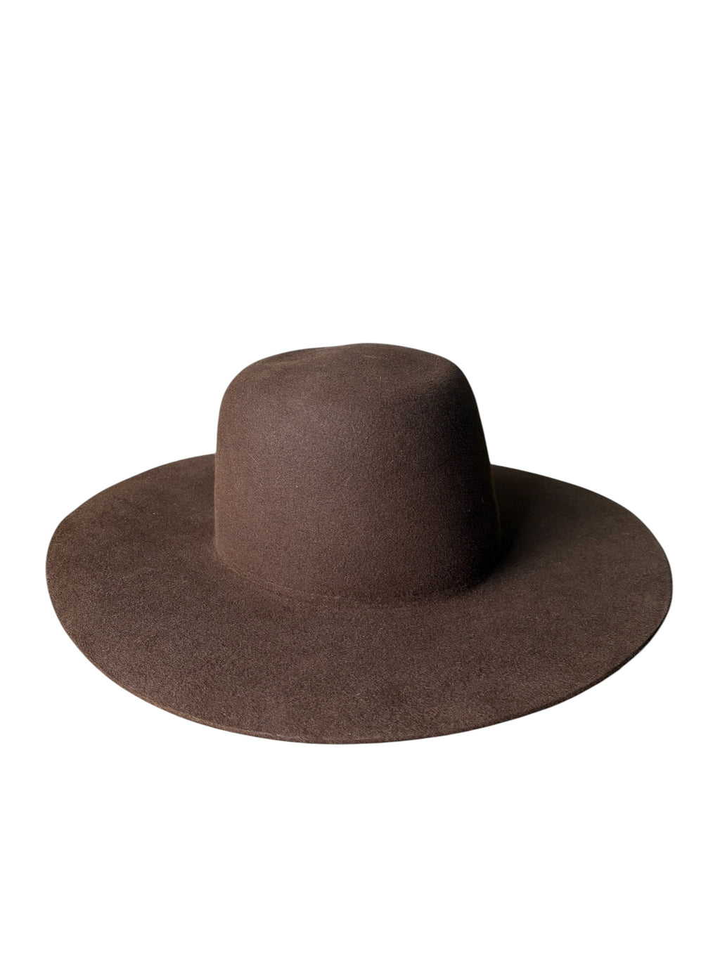 Hat Bodies with sweatband - 100% quality fur felt - 220 gms - Brown